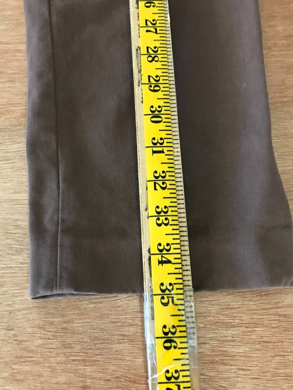 Brunello Cucinelli Crepe Slim Ankle Pants Women 10 Brown Mid Rise Stretch 19284 - Picture 6 of 13